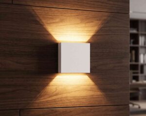 Seamless Plaster Wall Sconce