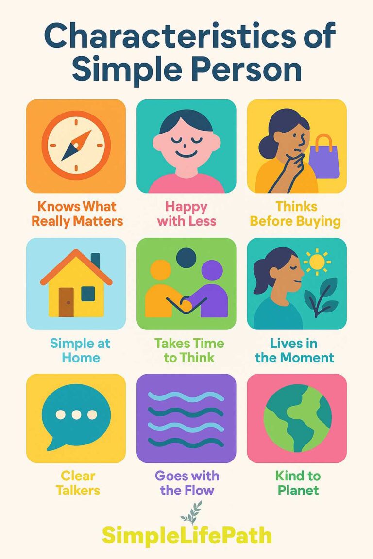 10 Characteristics of Simple Person